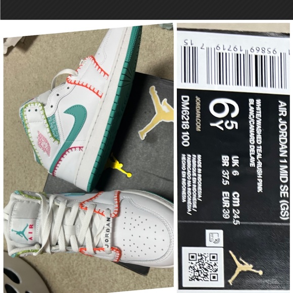 🔥🔥Air JORDAN mid 1 SE BRAND NEW - Picture 5 of 7